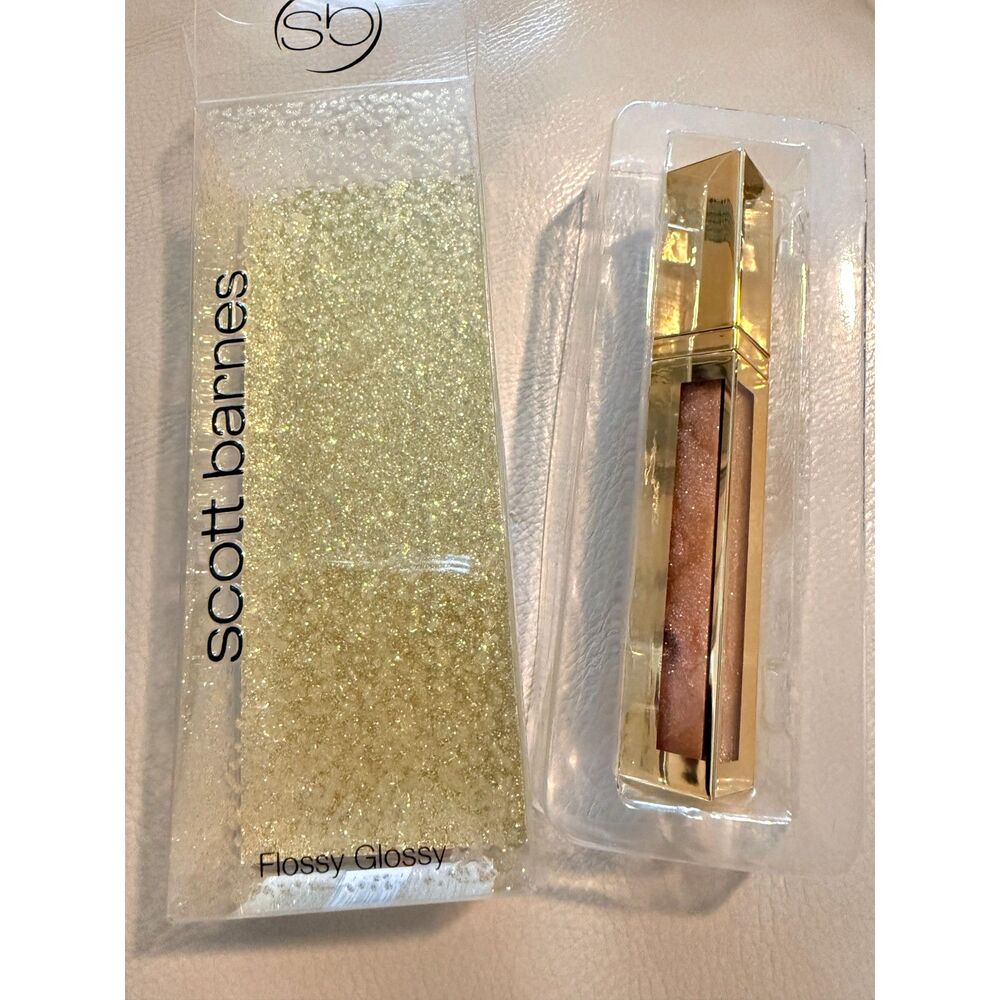 NIB Scott Barnes Flossy Glossy Lip Gloss in Hey Sis